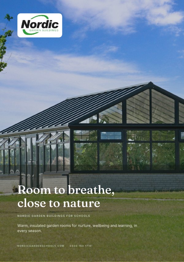 The Nordic Garden Buildings schools brochure